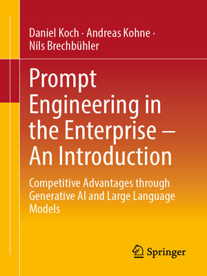 cover image of Prompt Engineering in the Enterprise – an Introduction